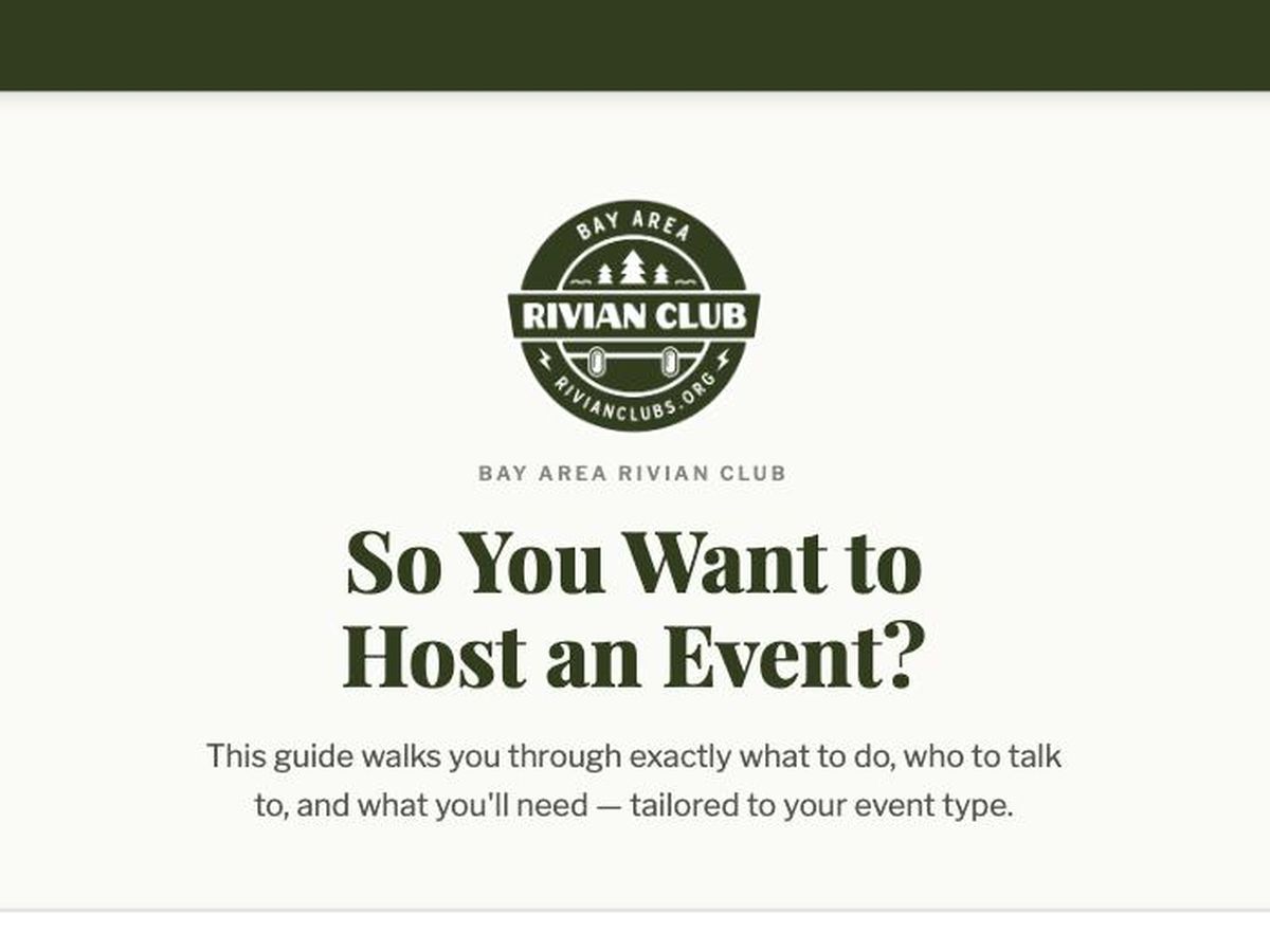 BARC Event Guide: so you want to host an event